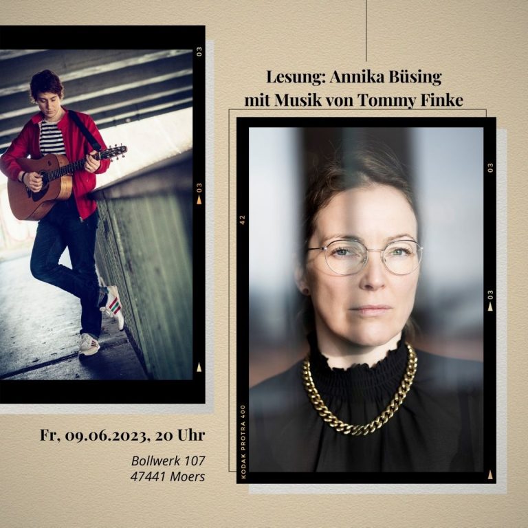 Lesung: Annika Büsing mit Musik von Tommy Finke