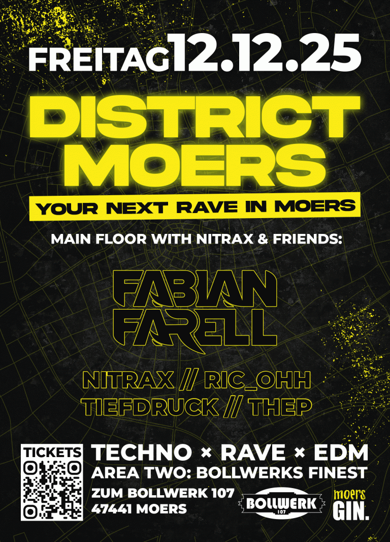 District Moers – Techno & EDM Party