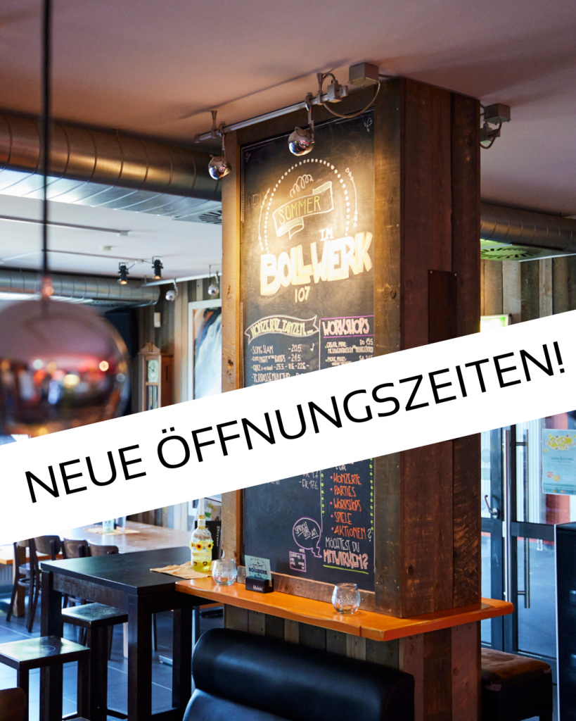 Neue Öffnungszeiten!