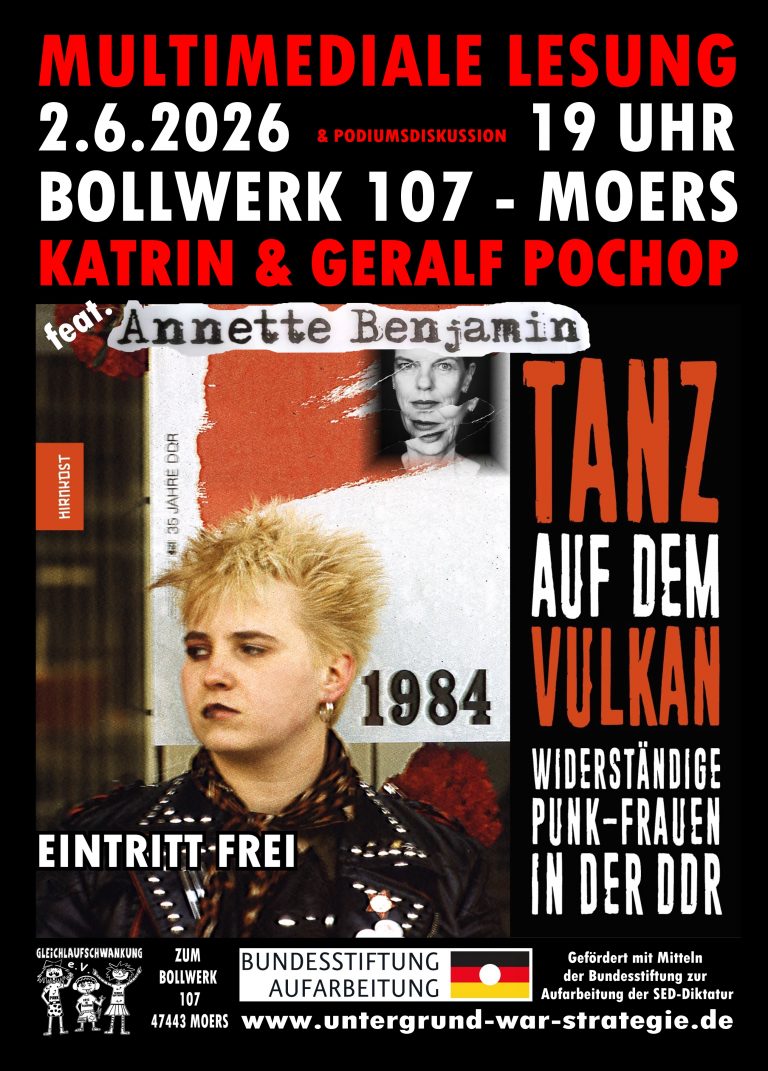 Katrin & Geralf Pochop: Tanz auf dem Vulkan. Widerständige Punk-Frauen in der DDR