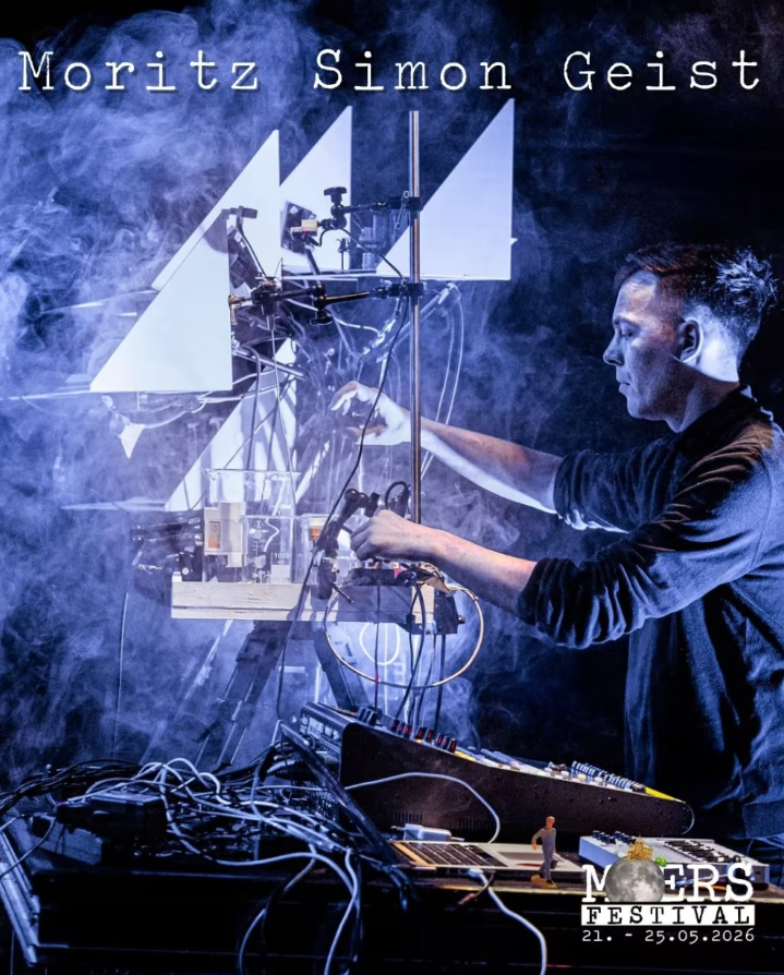 moers festival 2026: Moritz Simon Geist – TRIPODS ONE PERFORMANCE