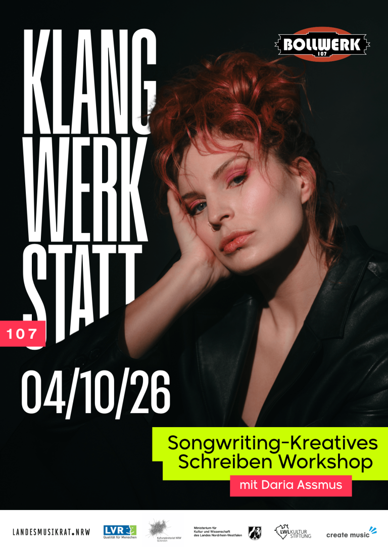 Klangwerkstatt 107 Workshop: Songwriting / Kreatives Schreiben