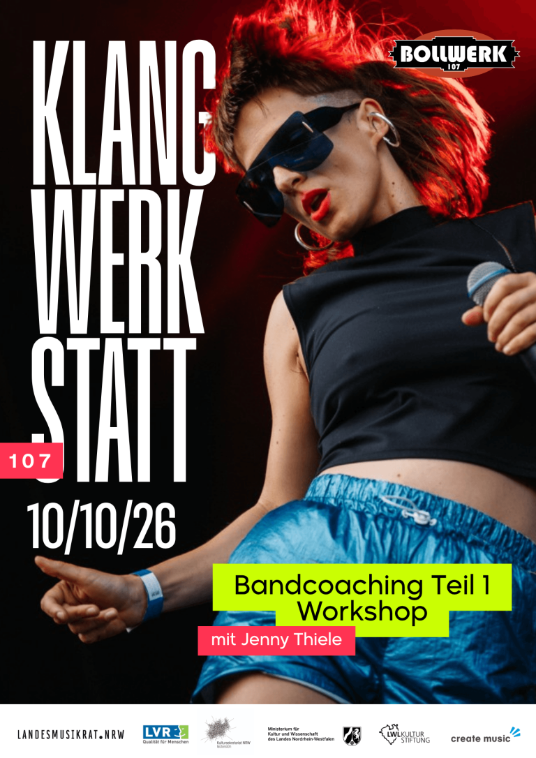 Klangwerkstatt 107 Workshop: Bandcoaching Teil 1